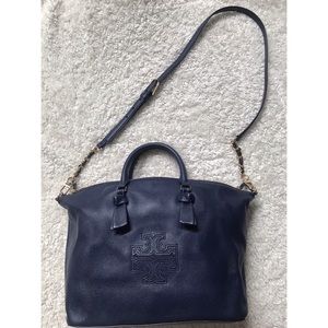 Tory Burch Harper Slouchy Leather Satchel